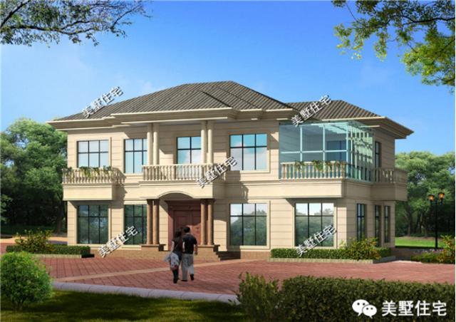 3款2024年最新設計的二層小樓設計圖，建好全村都點贊