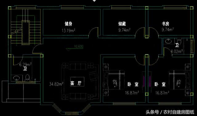6款帶商鋪農(nóng)村自建房設(shè)計(jì)方案圖，既能住又能出租