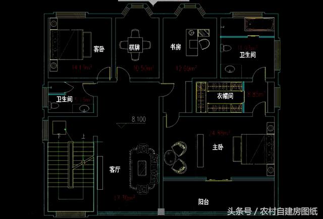 6款帶商鋪農(nóng)村自建房設(shè)計(jì)方案圖，既能住又能出租