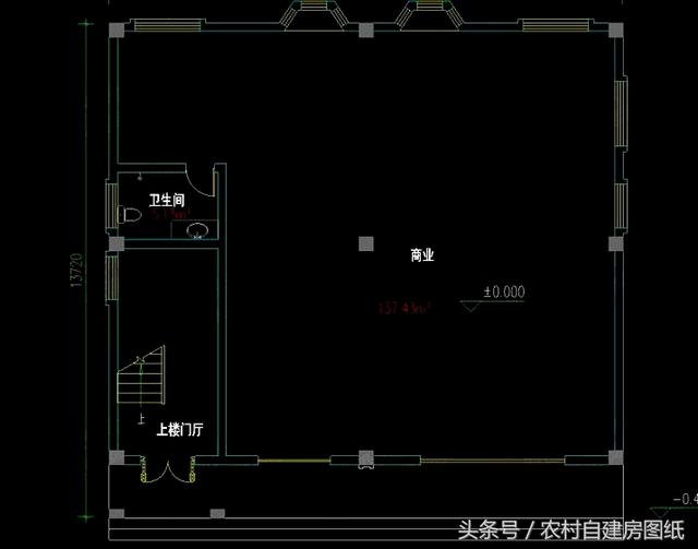 6款帶商鋪農(nóng)村自建房設(shè)計(jì)方案圖，既能住又能出租