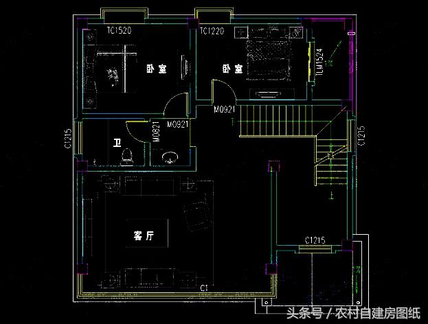 6款帶商鋪農(nóng)村自建房設(shè)計(jì)方案圖，既能住又能出租