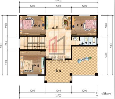 2套農(nóng)村四層自建樓房戶型圖，1套豪華，1套普通，你怎么選？