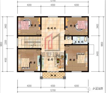 2套農(nóng)村四層自建樓房戶型圖，1套豪華，1套普通，你怎么選？