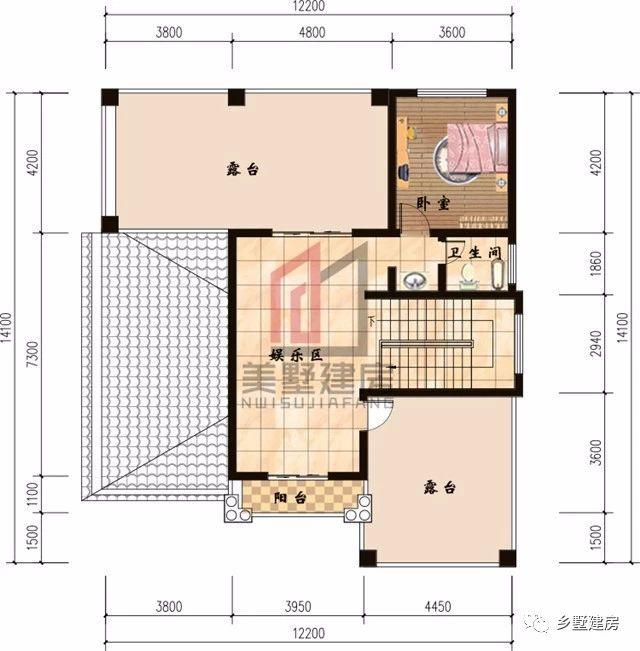 2套農(nóng)村四層自建樓房戶型圖，1套豪華，1套普通，你怎么選？