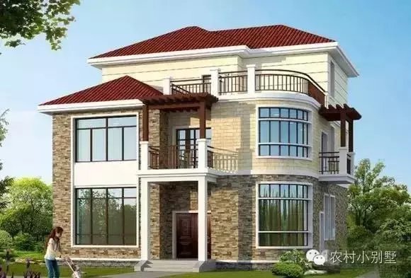 9套造價(jià)30萬(wàn)左右的新農(nóng)村小別墅設(shè)計(jì)圖分享！
