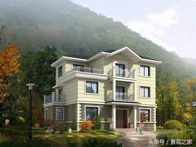 6套農(nóng)村別墅戶型圖賞析，第二套最漂亮！