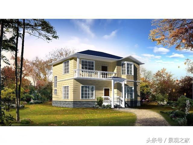 6套農(nóng)村別墅戶型圖賞析，第二套最漂亮！