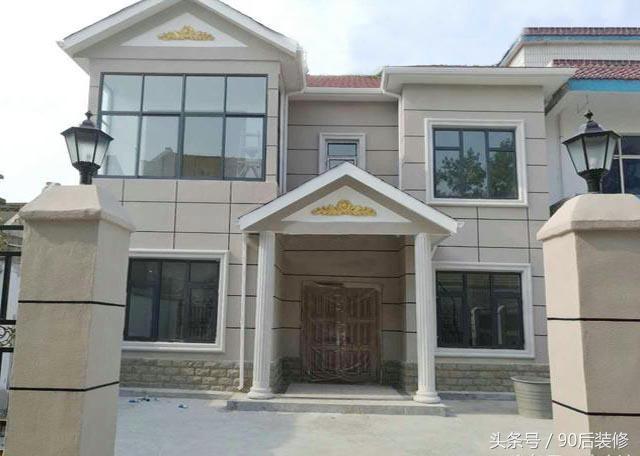 老舅自建的別墅，外面好看，但是內(nèi)部裝修讓我無(wú)力吐槽了~