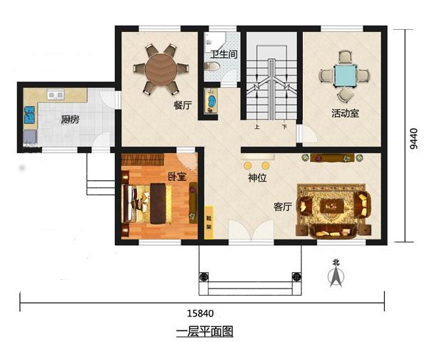 農(nóng)村建個(gè)做“柴火飯“別墅，兩層宅院，不到25萬(wàn)！（含圖紙）