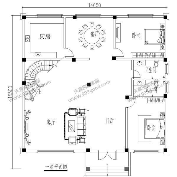3套別墅7種方案：農(nóng)村自建實(shí)用大氣別墅，框架結(jié)構(gòu)含設(shè)計(jì)圖！