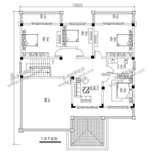 3套別墅7種方案：農(nóng)村自建實(shí)用大氣別墅，框架結(jié)構(gòu)含設(shè)計(jì)圖！