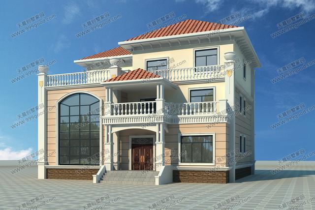 3套別墅7種方案：農(nóng)村自建實(shí)用大氣別墅，框架結(jié)構(gòu)含設(shè)計(jì)圖！