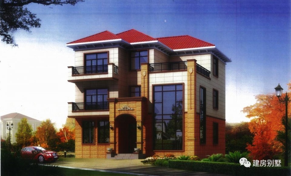 40萬(wàn)就能建的豪華別墅, 全村人都會(huì)過(guò)來(lái)巴結(jié)你