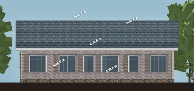 單層美式鄉(xiāng)間小別墅，超富層次感，精致不浮夸