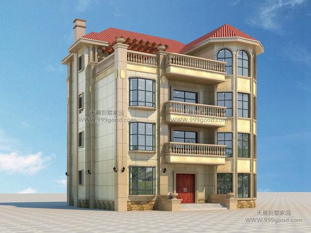 農(nóng)村12.4X13.6別墅設(shè)計(jì)圖，如此實(shí)用的布局給我來一沓！