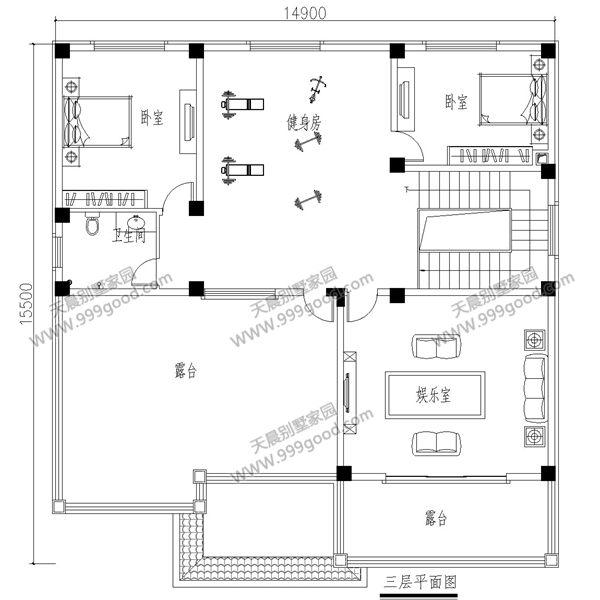 農(nóng)村5套三層別墅設(shè)計圖對比，簡歐造型，套套都是獨一無二！