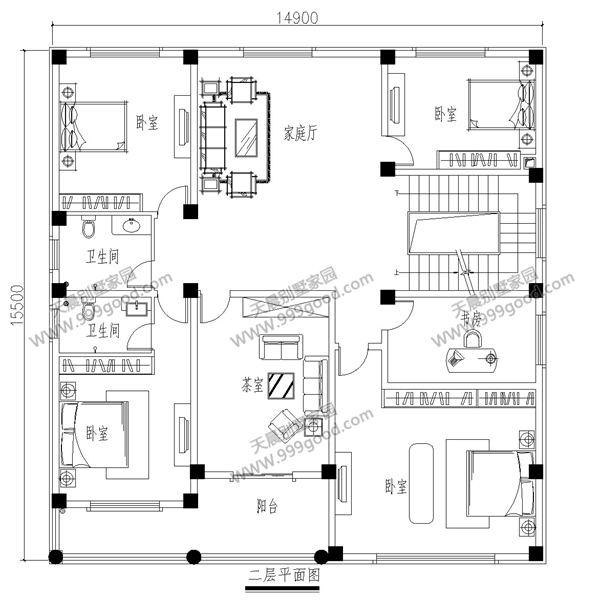 農(nóng)村5套三層別墅設(shè)計圖對比，簡歐造型，套套都是獨一無二！