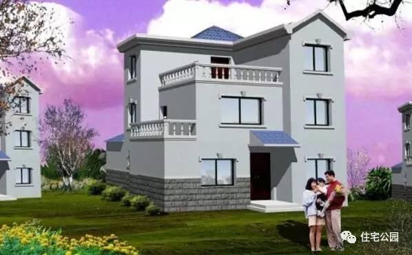 10套農(nóng)村自建房2、3層戶型，占地面積不過百，家家戶戶住新房