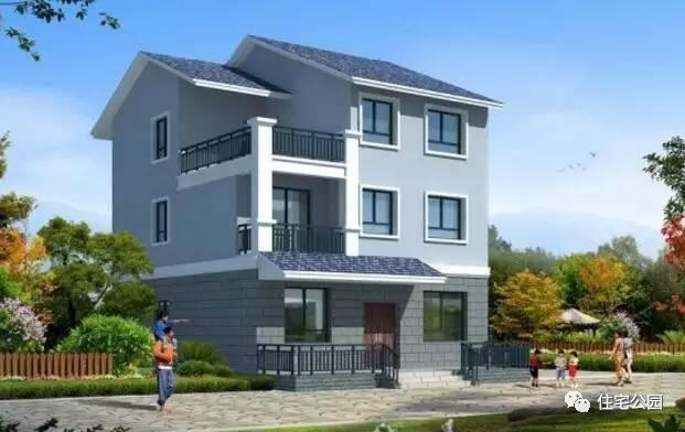 10套農(nóng)村自建房2、3層戶型，占地面積不過百，家家戶戶住新房