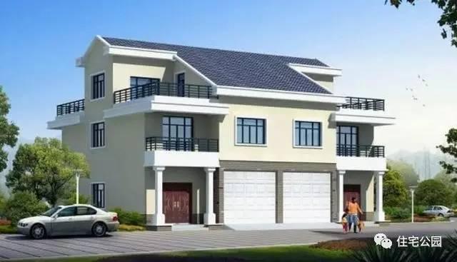 10套農(nóng)村自建房2、3層戶型，占地面積不過百，家家戶戶住新房