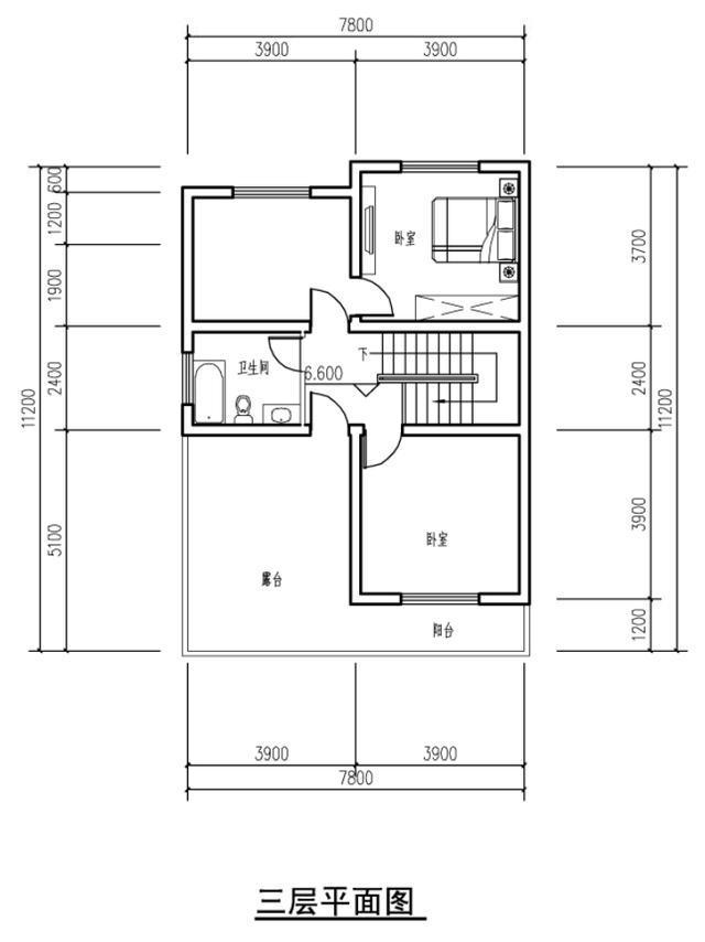 7.8米寬農(nóng)村別墅戶型兩套，堂屋和客廳怎么選？