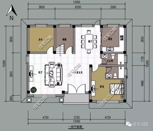2套別墅戶型，面寬13米不同風(fēng)格，你更喜歡哪個(gè)？