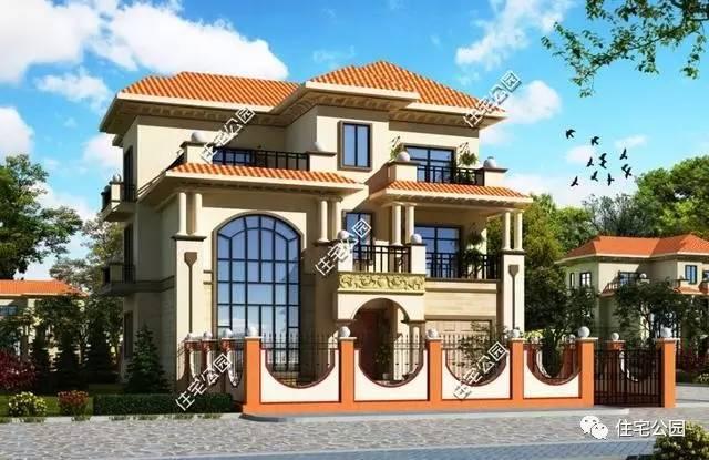 6套新農(nóng)村別墅，全帶挑空客廳，建到村里夠有面么？