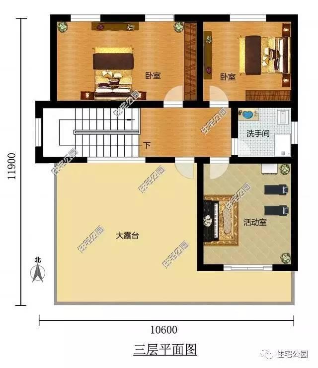 6套新農(nóng)村別墅，全帶挑空客廳，建到村里夠有面么？