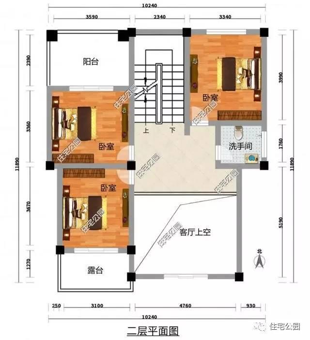 6套新農(nóng)村別墅，全帶挑空客廳，建到村里夠有面么？