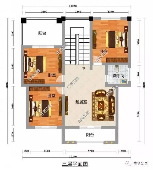 6套新農(nóng)村別墅，全帶挑空客廳，建到村里夠有面么？