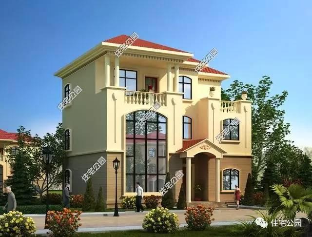 6套新農(nóng)村別墅，全帶挑空客廳，建到村里夠有面么？