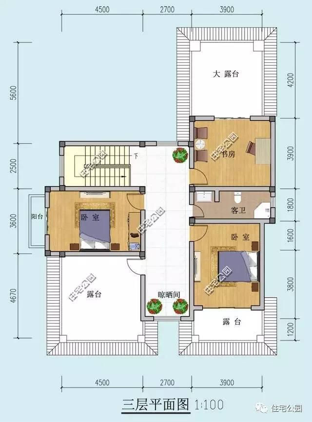 6套新農(nóng)村別墅，全帶挑空客廳，建到村里夠有面么？