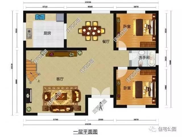 6套新農(nóng)村別墅，全帶挑空客廳，建到村里夠有面么？
