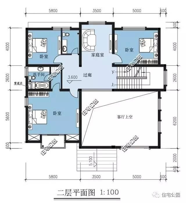 6套新農(nóng)村別墅，全帶挑空客廳，建到村里夠有面么？