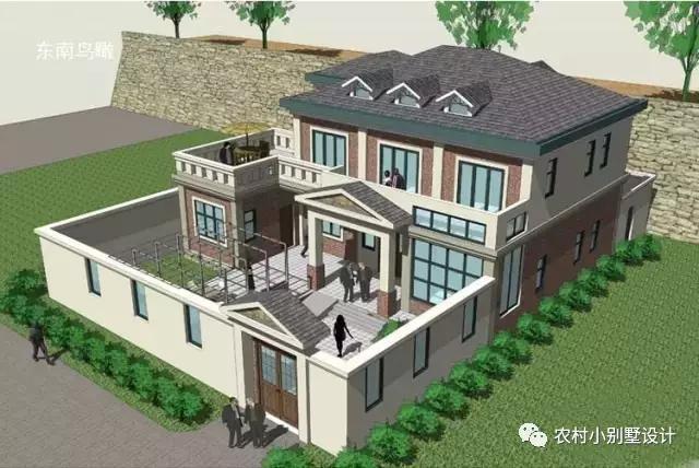 一幢大氣磅礴的簡歐風格二層別墅，給家人一個舒適港灣！