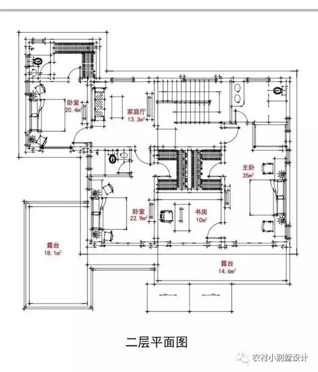 一幢大氣磅礴的簡歐風格二層別墅，給家人一個舒適港灣！