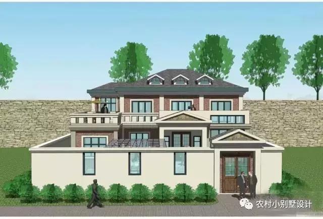 一幢大氣磅礴的簡歐風格二層別墅，給家人一個舒適港灣！