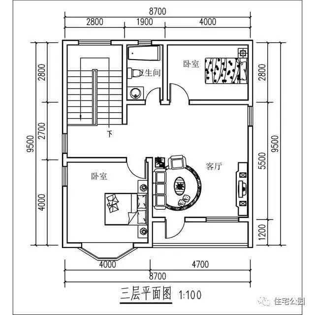 實(shí)拍8X9米小面寬別墅，別再說蓋房花錢多，20萬就行！