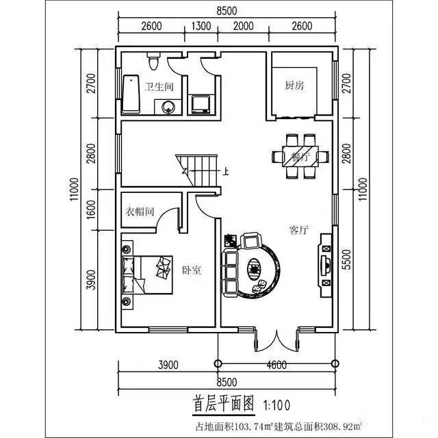 在農村自建三層別墅，簡歐造型能值多少錢！含圖紙