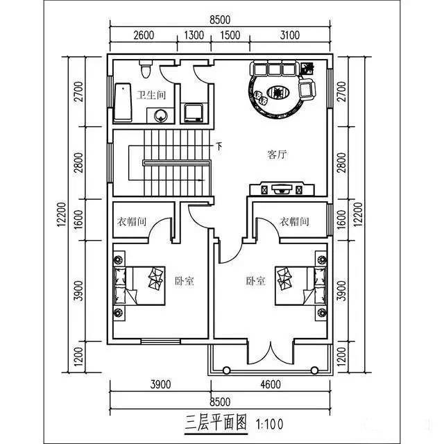 在農村自建三層別墅，簡歐造型能值多少錢！含圖紙