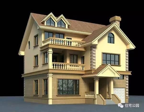 28萬(wàn)自建3層農(nóng)村別墅，露臺(tái)老虎窗帶車(chē)庫(kù)，實(shí)用！