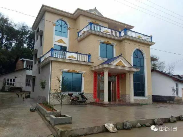 湖南自建洋氣三層別墅，家電全包只要52萬！