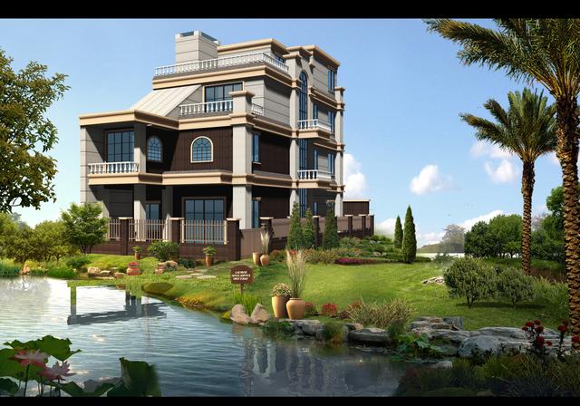 曬曬幾套別墅，不僅美麗奢華，而且造價便宜