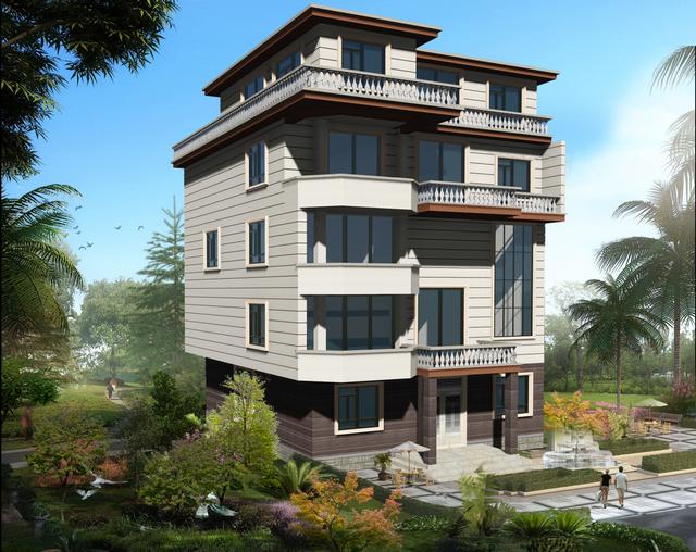 曬曬幾套別墅，不僅美麗奢華，而且造價便宜