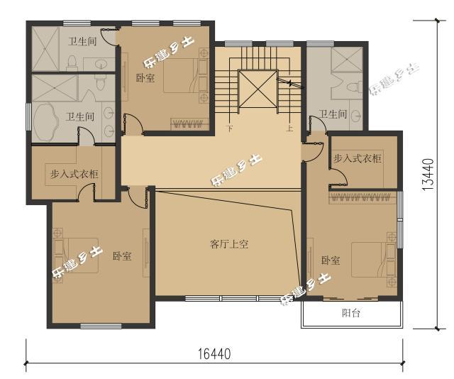 19x13米三層經(jīng)典美式獨(dú)棟別墅全套圖紙，不要再纏著歐式不放啦！
