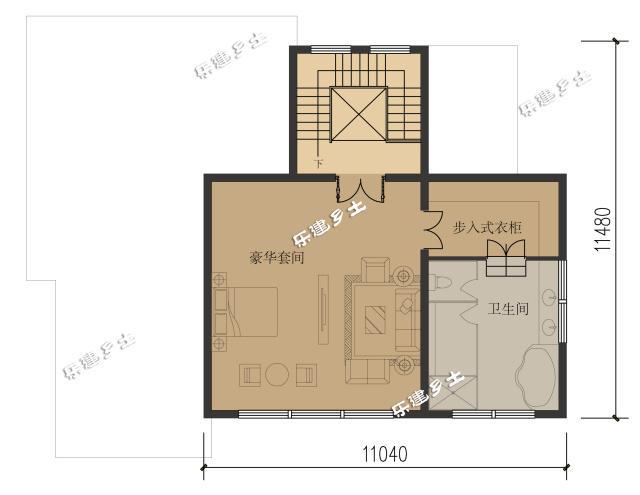 19x13米三層經(jīng)典美式獨(dú)棟別墅全套圖紙，不要再纏著歐式不放啦！