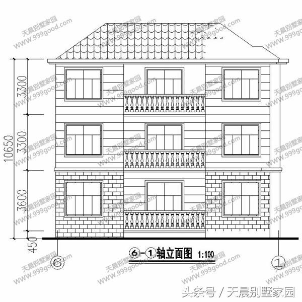 13.1X12.9米別墅設(shè)計圖，清雅歐式，經(jīng)典接地氣！