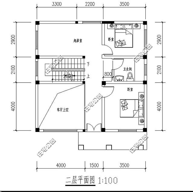 9X9米歐式別墅，同一戶型，2個方案，你愛哪個？