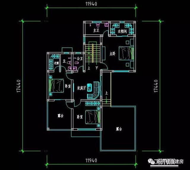 12X18米三層現(xiàn)代農(nóng)村別墅，30萬帶院子和平層頂
