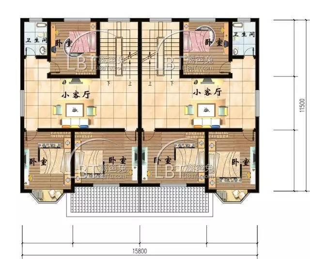 10套自建房雙拼別墅 兄弟聯(lián)排別墅全套圖紙，第八套最受歡迎！
